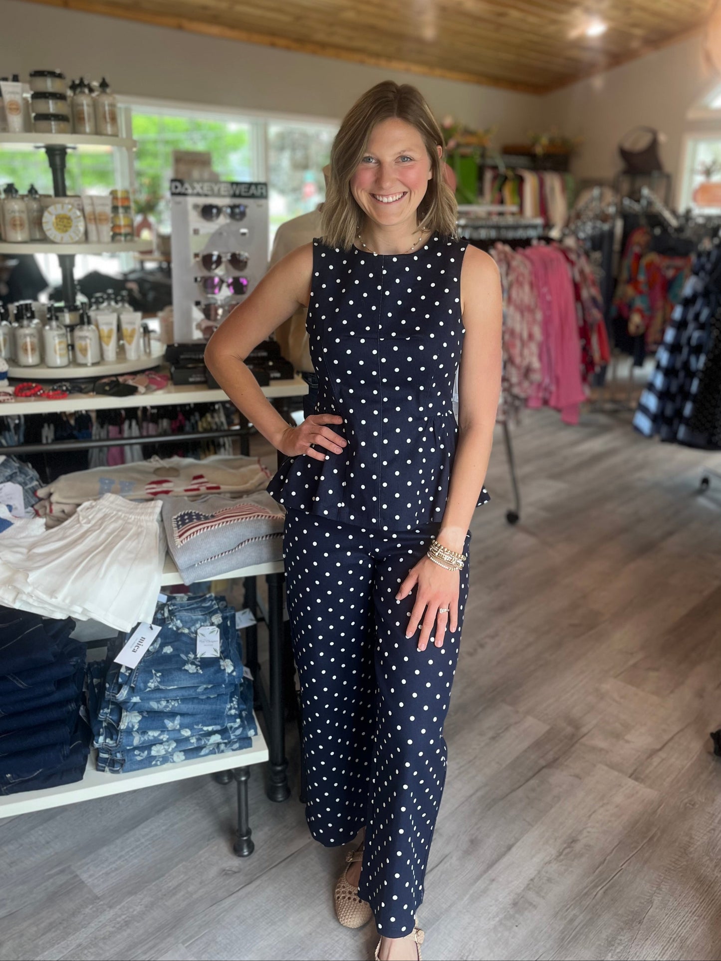 Entro Polka Dot Pants