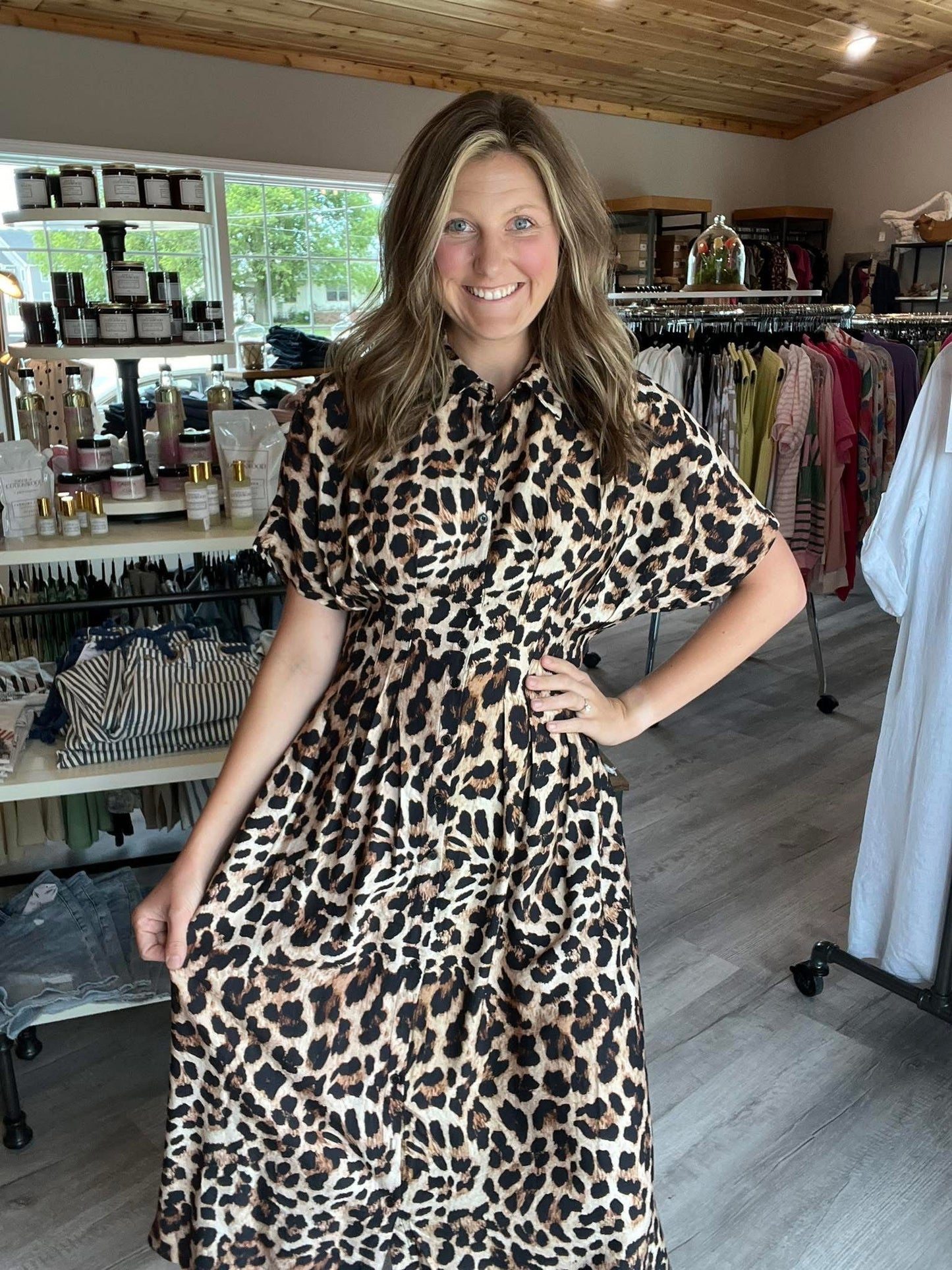 Cheetah Dress