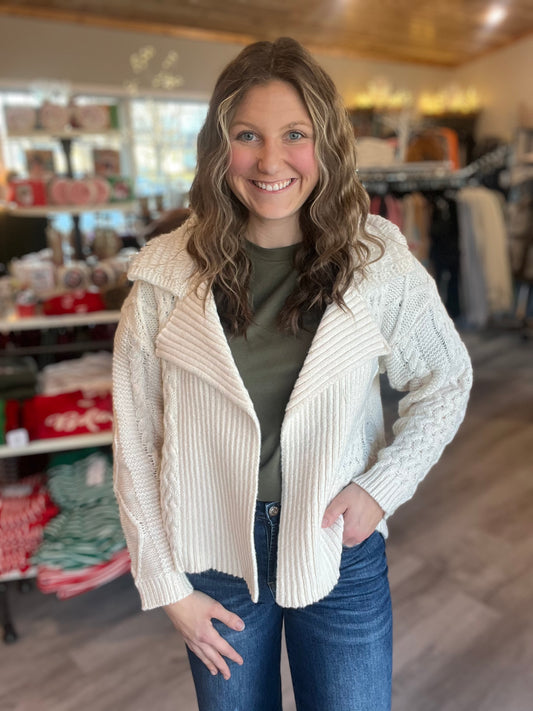 Ivory Cardigan