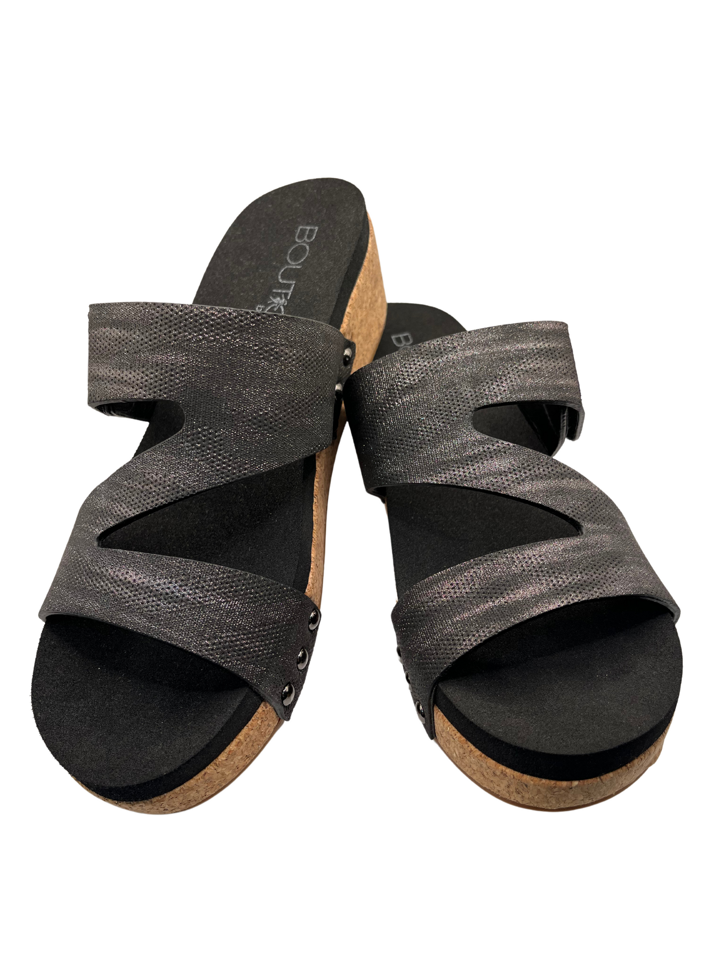 Zipadee Sandals Black Metalic