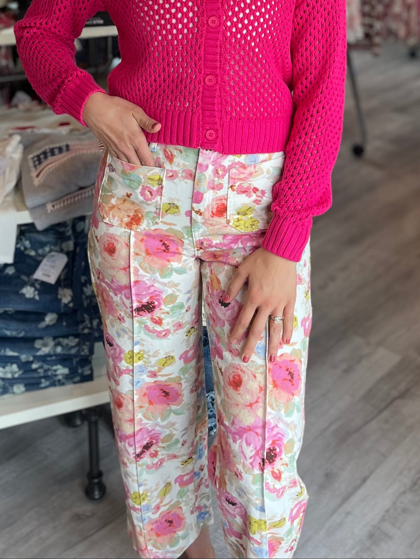 Entro Floral Pants