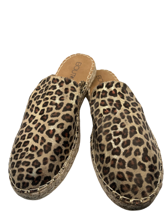 Taffy Shoes Metallic Leopard