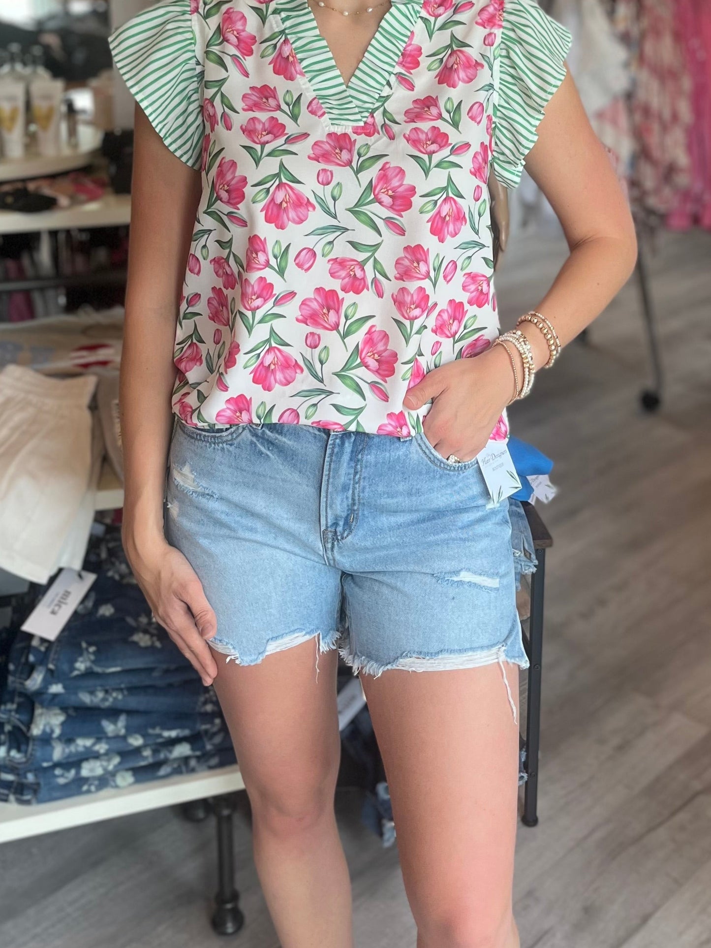 Mica Boyfriend Short