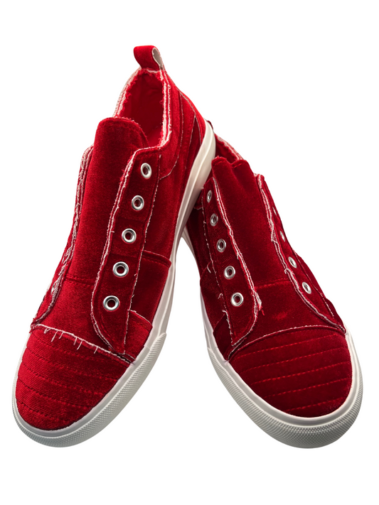 Babalu Sneakers Red Velvet