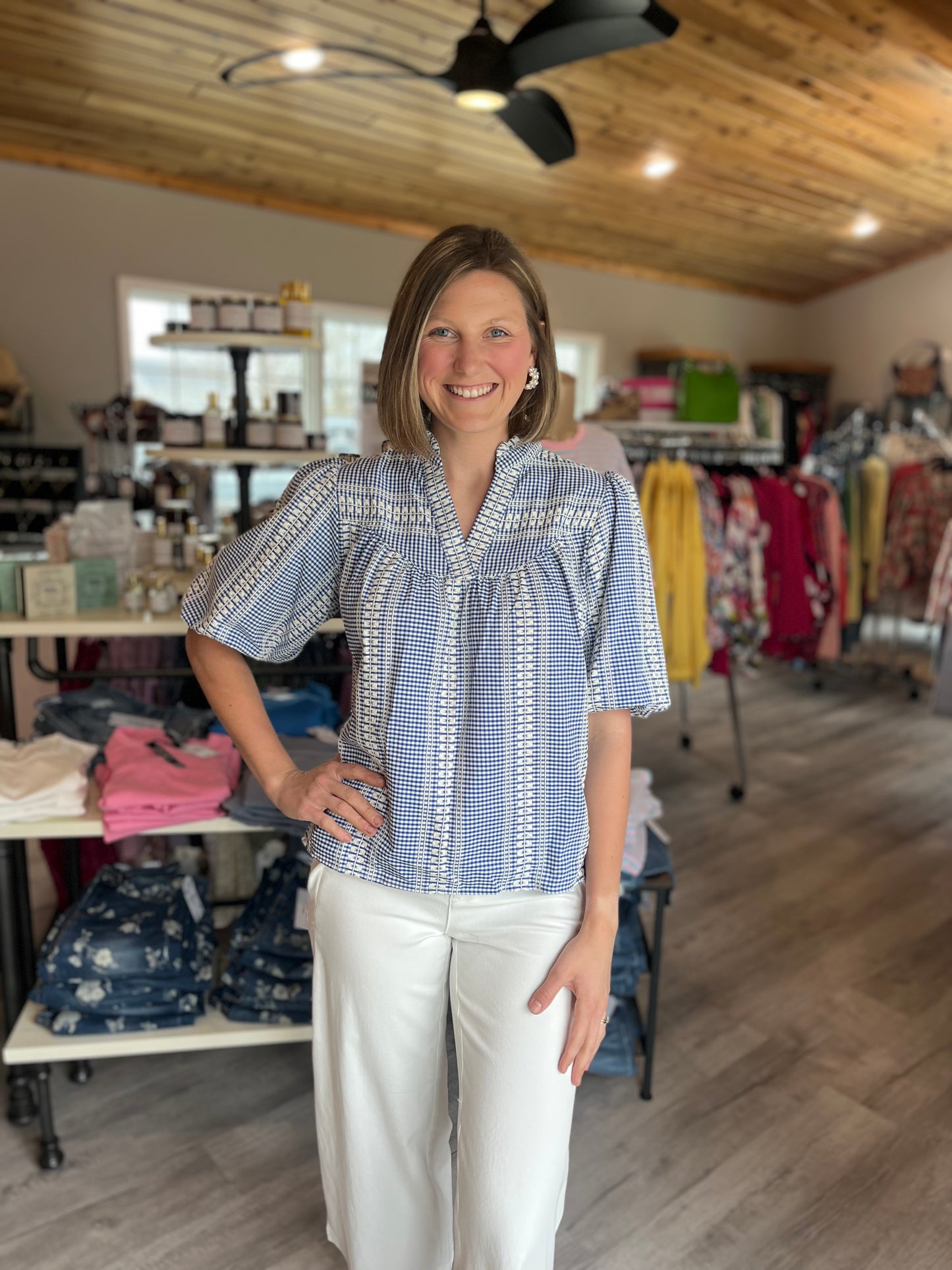 Tru Luxe Balloon Blouse