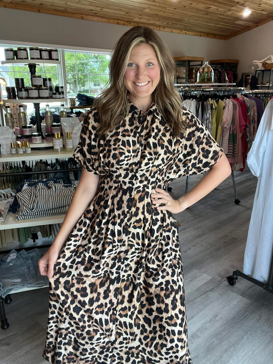 Cheetah Dress